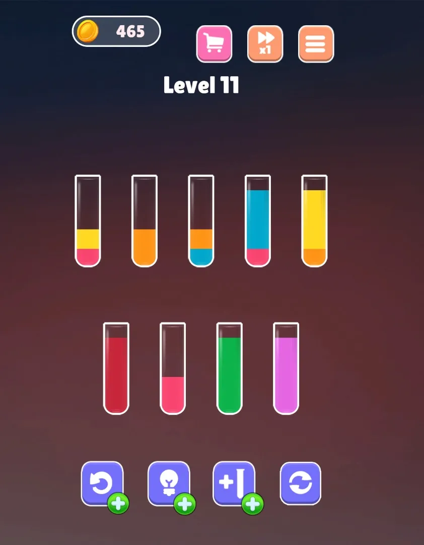 Water Sort Screenshot